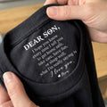 Personalized Inner Neck T-Shirt for Son
