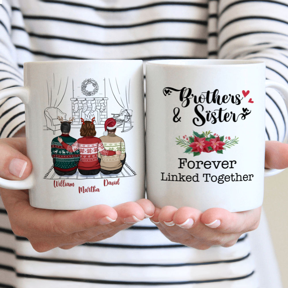 Personalized Siblings Mug