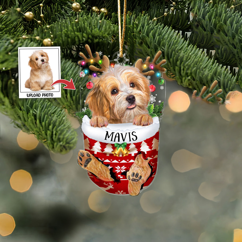Personalized Dog Photo Ornament
