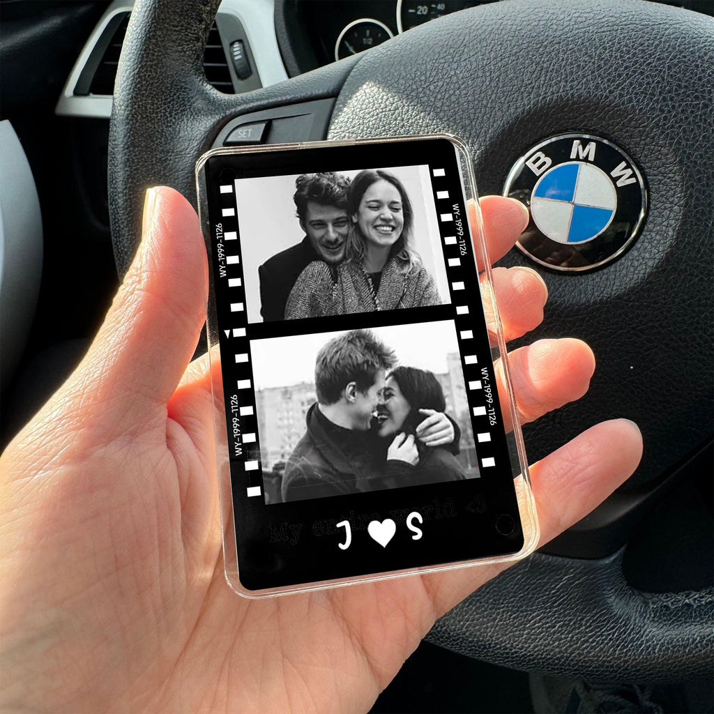 Personalized Photo Car Visor Clip