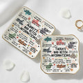 Personalized Ceramic Trinket Tray