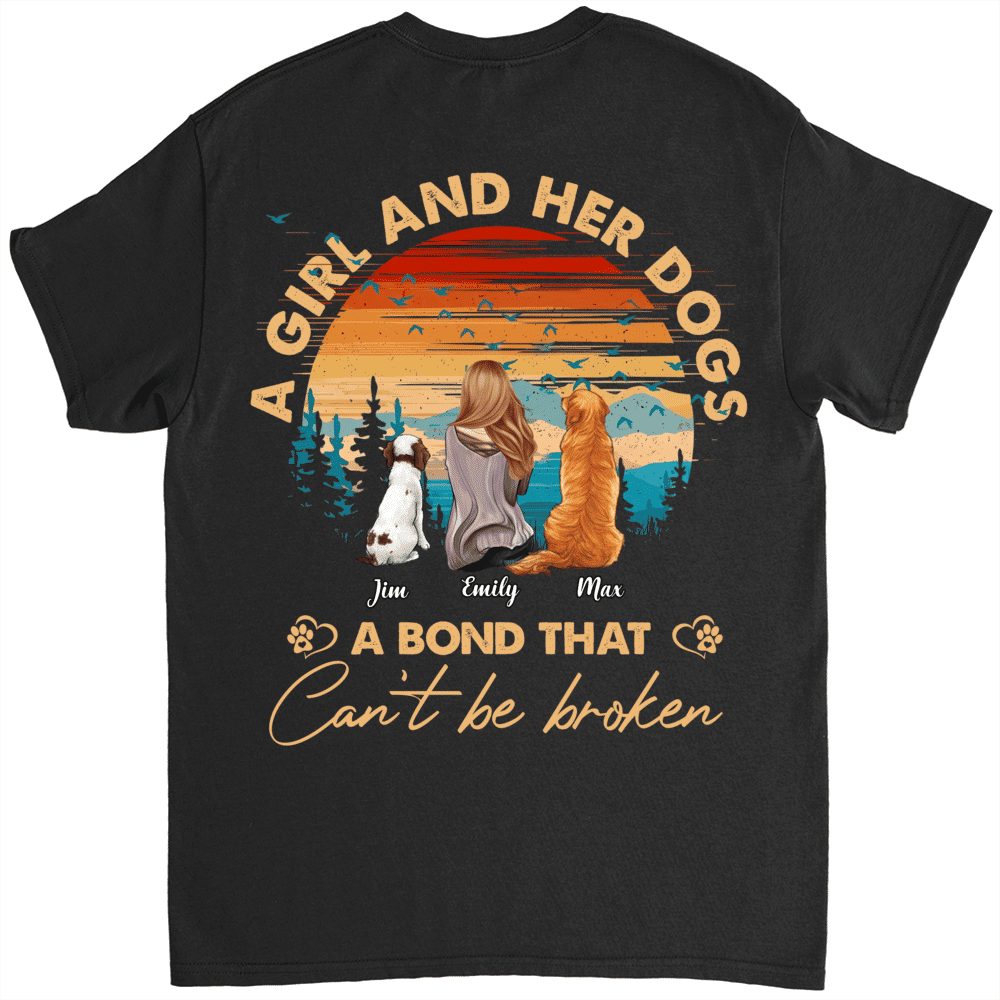 Personalized Dog Mom Shirt