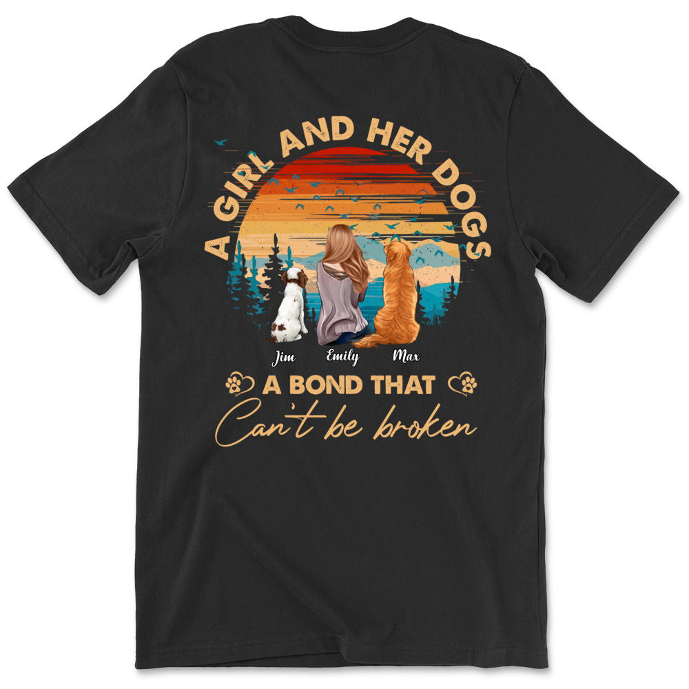 Personalized Dog Mom Shirt